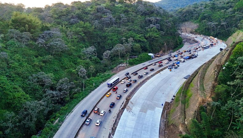Tramo Los Chorros abrió de nuevo su tránsito vehicular
