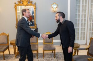 Nuevo embajador de Unión Europea en El Salvador presentó credenciales ante el presidente Nayib Bukele