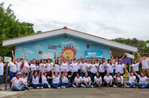 BAC apoyó en renovación de instalaciones de Aldeas Infantiles en El Salvador