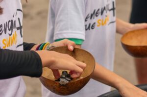 Enerwire participó junto a Funzel en liberación de tortugas marinas