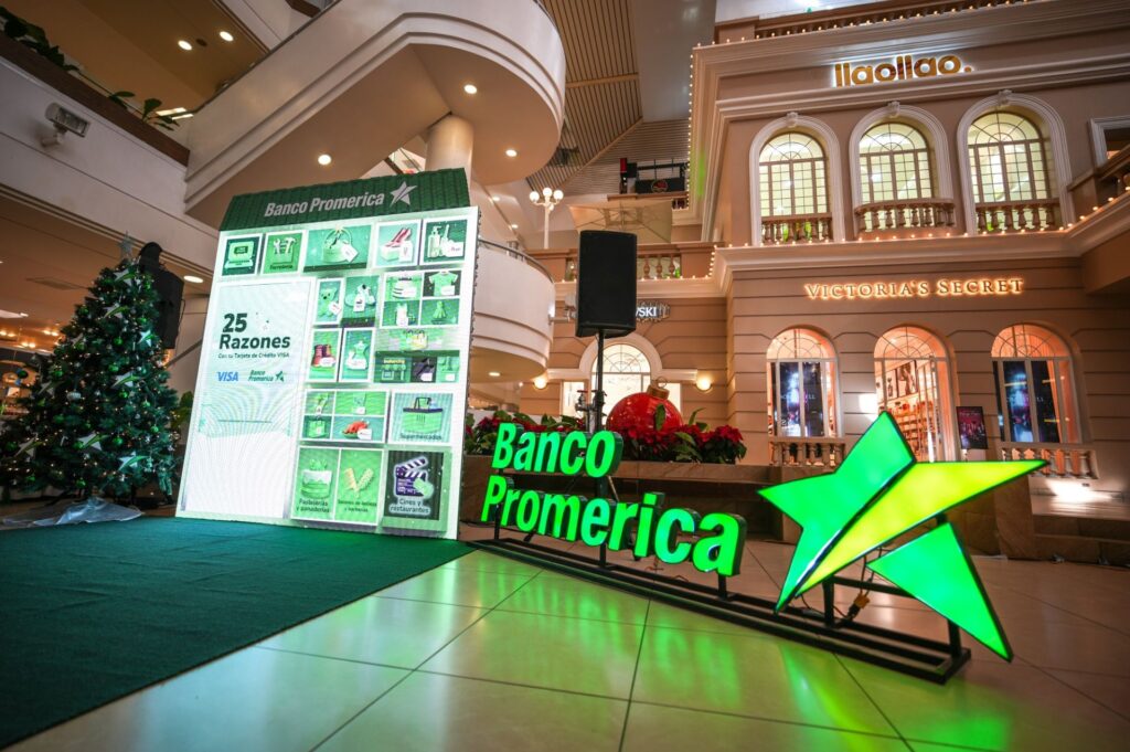 Banco Promerica presentó su campaña “25 razones para Navidad”