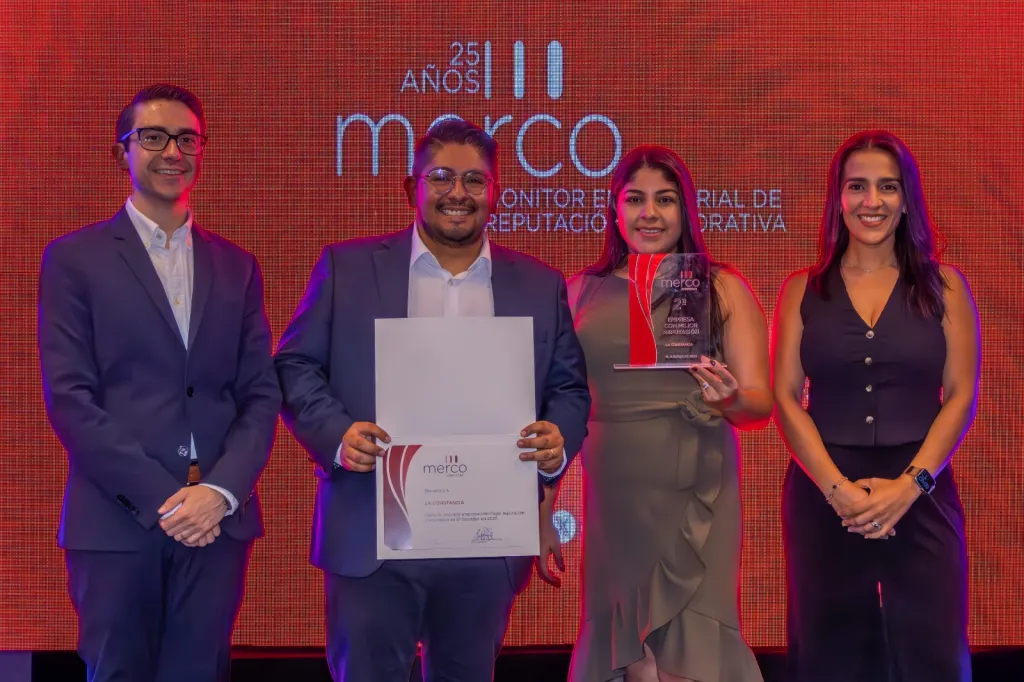 MERCO 2025 destaca a La Constancia como una de las empresas con mejor reputación en El Salvador