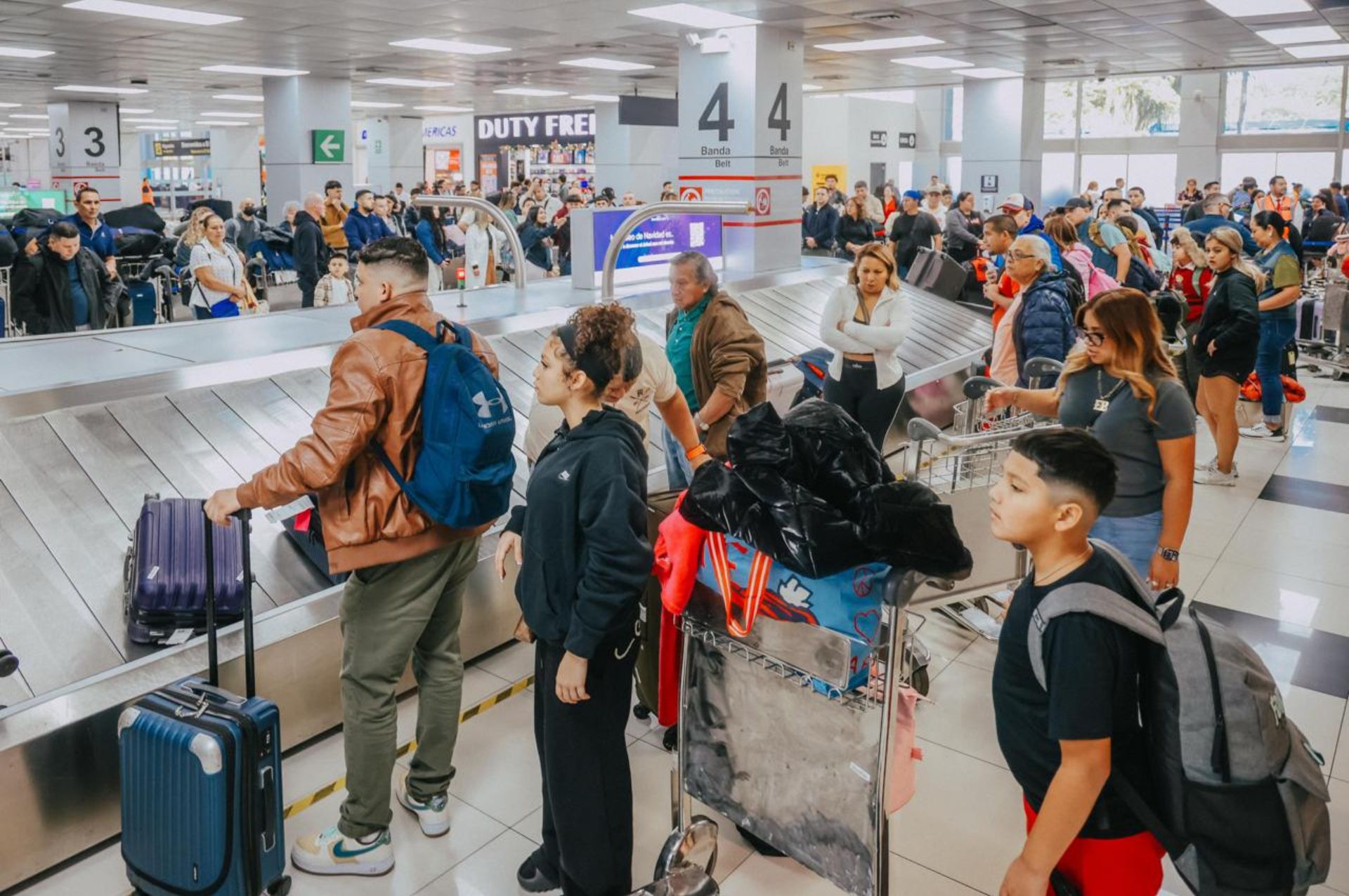 En diciembre de 2025 se tuvieron 2,344 operaciones de vuelos comerciales