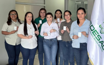 Colaboradoras de EDESAL se graduaron como electricista de Cuarta Categoría
