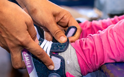 ADOC donó 300 pares de zapatos a niñez salvadoreña