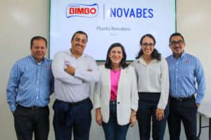 Ministra de Economía visitó las instalaciones del proyecto NOVABES de Grupo Bimbo