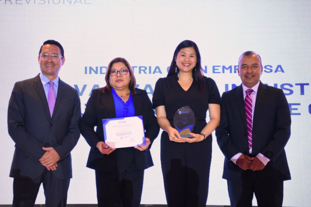 Galvanissa recibió el reconocimiento de Excelencia Previsional