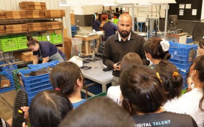 Empresas ADOC tuvo acercamiento de estudiantes a su planta de producción