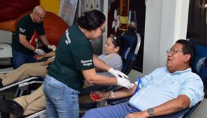 DISAL realizó una jornada de donación de sangre para pacientes del Hospital Benjamín Bloom